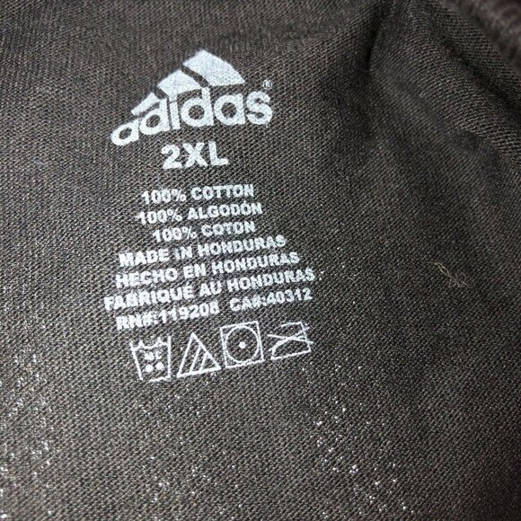 NWOT ADIDAS BOSTON CELTICS Mens Black Crew Neck Short Sleeve T Shirt - Picture 7 of 7